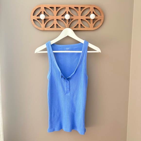 aerie Tops - Aerie Tank Top Blue Sz Medium